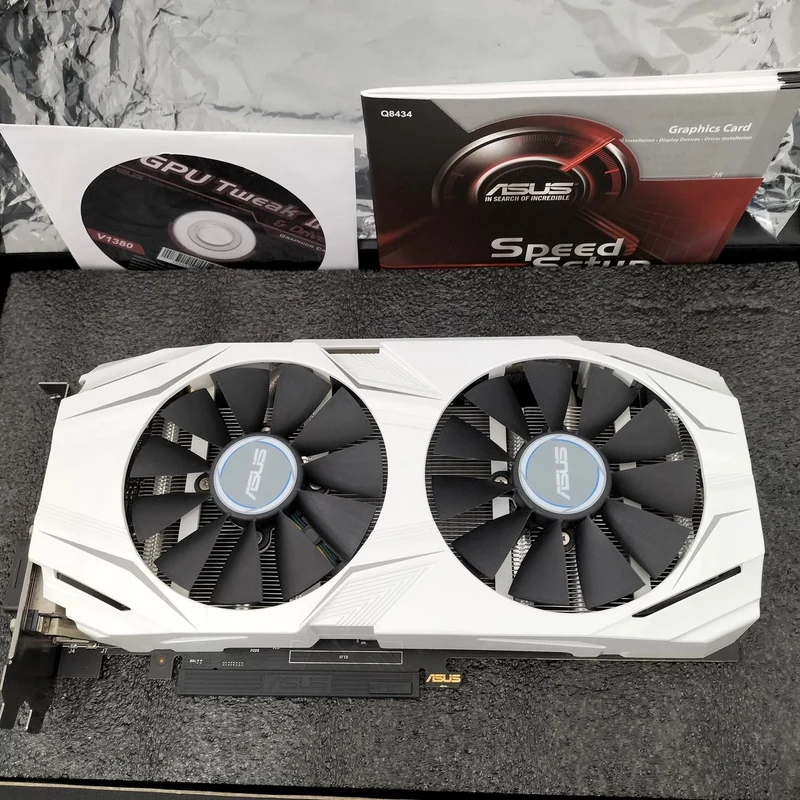 Carte graphique ASUS PCI-EXPRESS compatible NVIDIA DUAL-GTX1070-08G