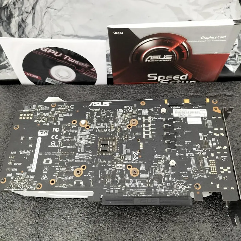 Carte graphique ASUS PCI-EXPRESS compatible NVIDIA DUAL-GTX1070-08G