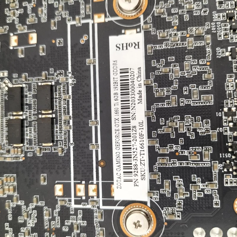 Carte graphique NVIDIA compatible PCI-EXPRESS ZOTAC ZT-T16610F-10L