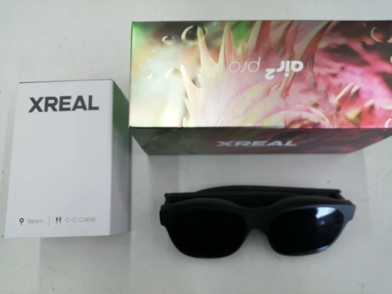 Lunettes de réalité augmentée XREAL + BEAM AIR2 PRO X1003