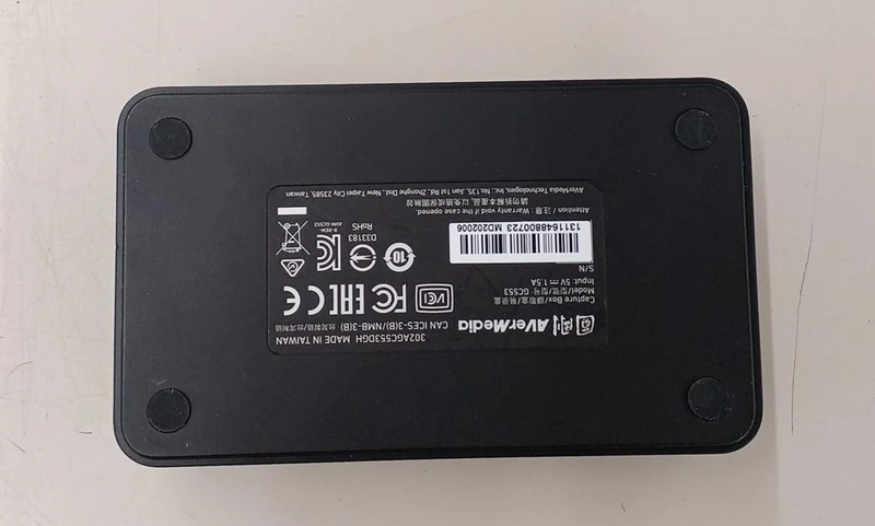 Dispositif de capture vidéo AVerMedia GC553