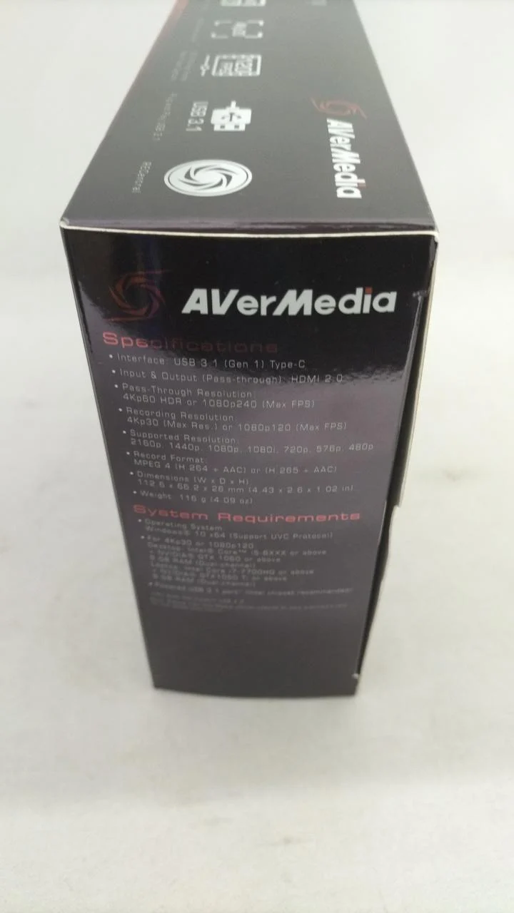 Carte d'acquisition AVerMedia GC553