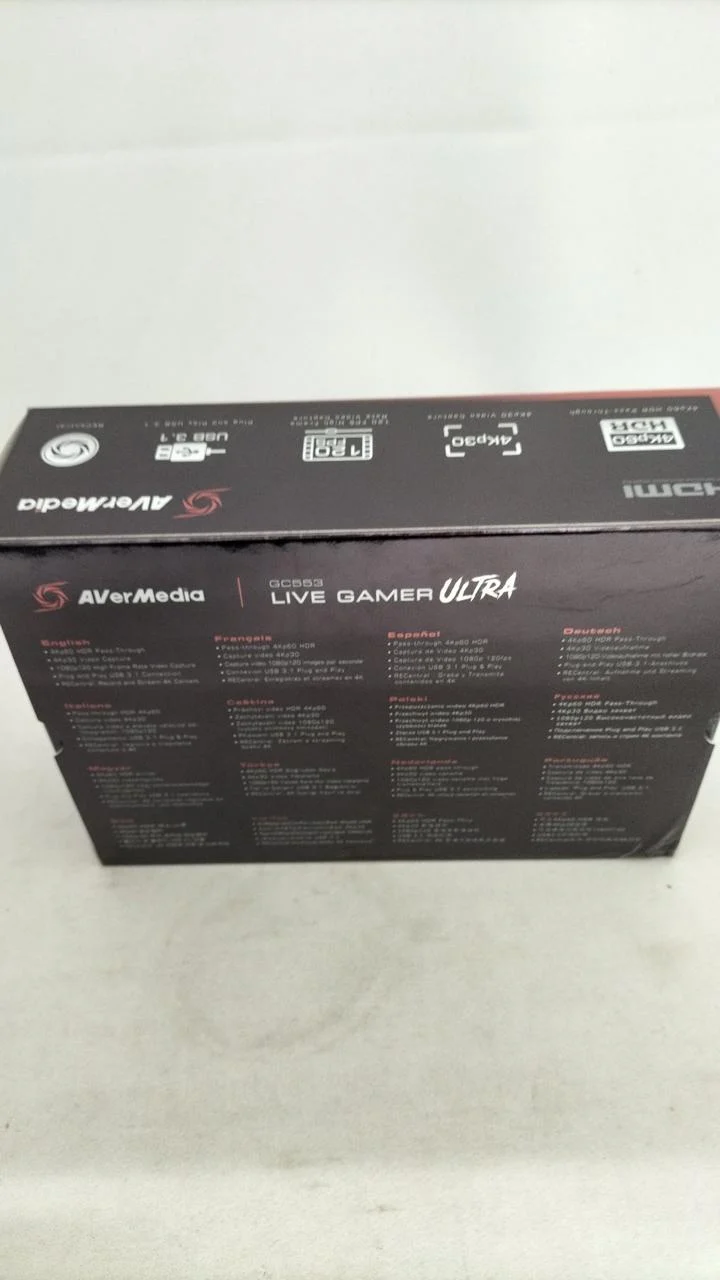 Carte d'acquisition AVerMedia GC553