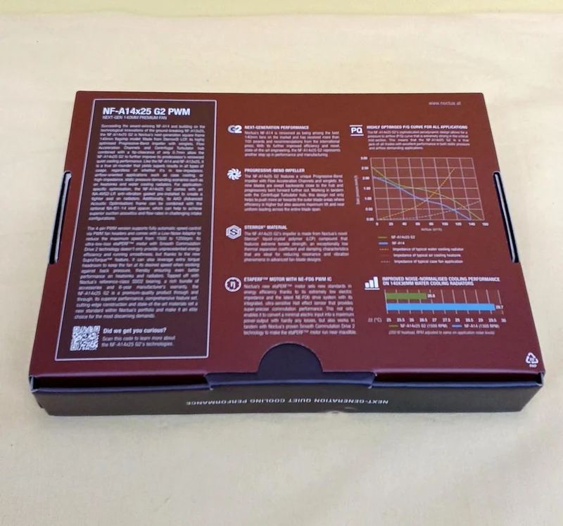 Ventilateur de boîtier PC NOCTUA NF-A14X25 G2 PWM