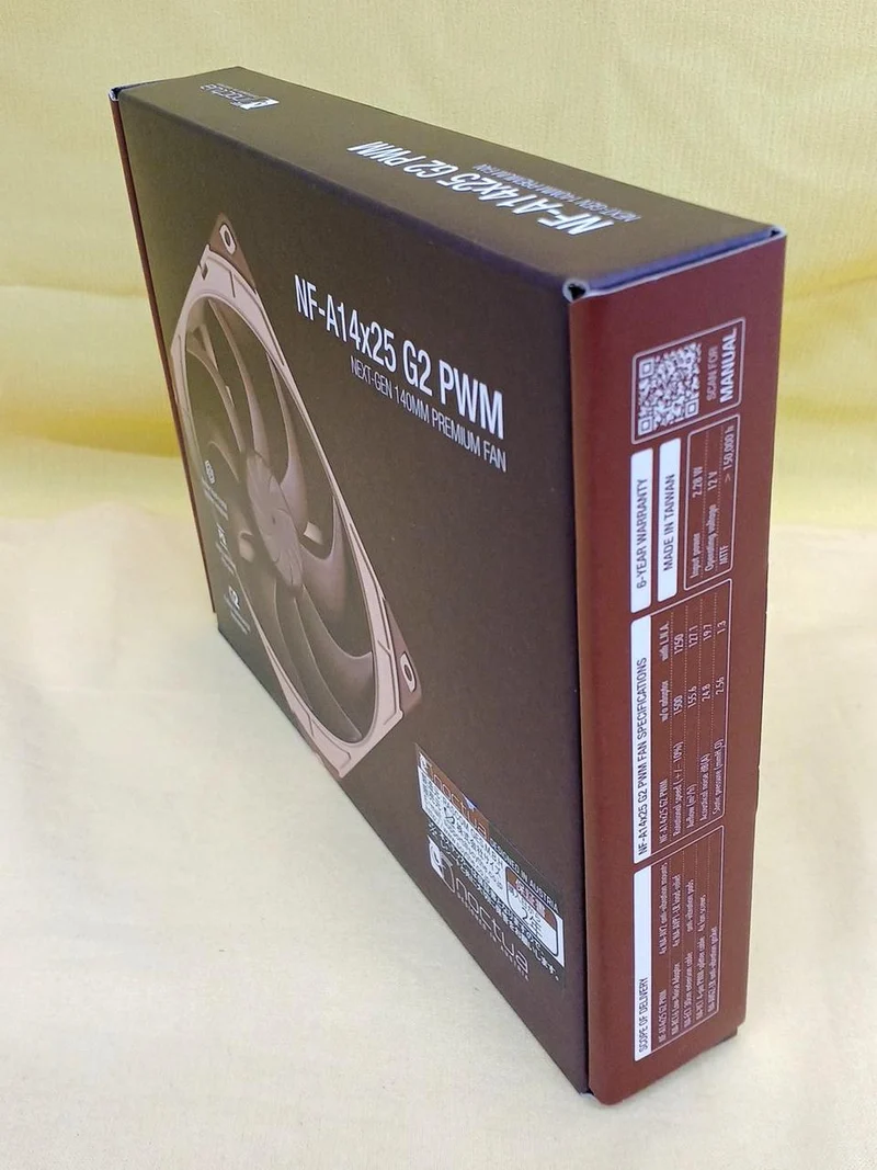 Ventilateur de boîtier PC NOCTUA NF-A14X25 G2 PWM