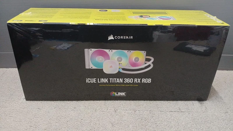 Refroidisseur de processeur CORSAIR iCUE LINK TITAN360 RX RGB