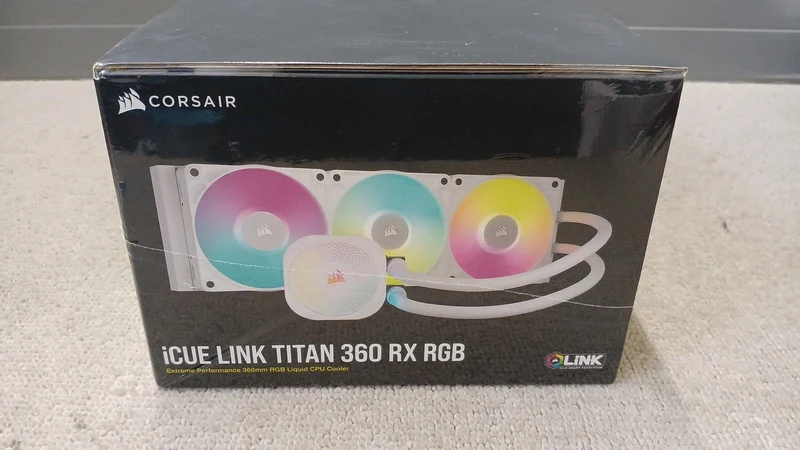 Refroidisseur de processeur CORSAIR iCUE LINK TITAN360 RX RGB