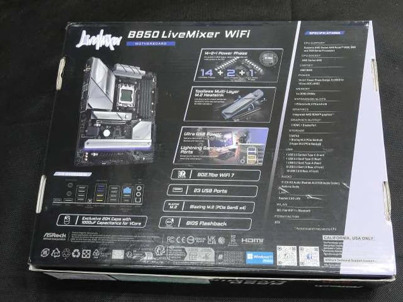 Carte mère ASROCK B850 LIVEMIXER WIFI