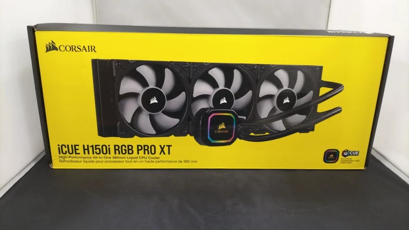 [À DÉCHETER] Refroidisseur de processeur CORSAIR ICUE H150I RGB PRO XT