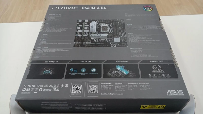 Carte mère ASUS PRIME B660M-A D4