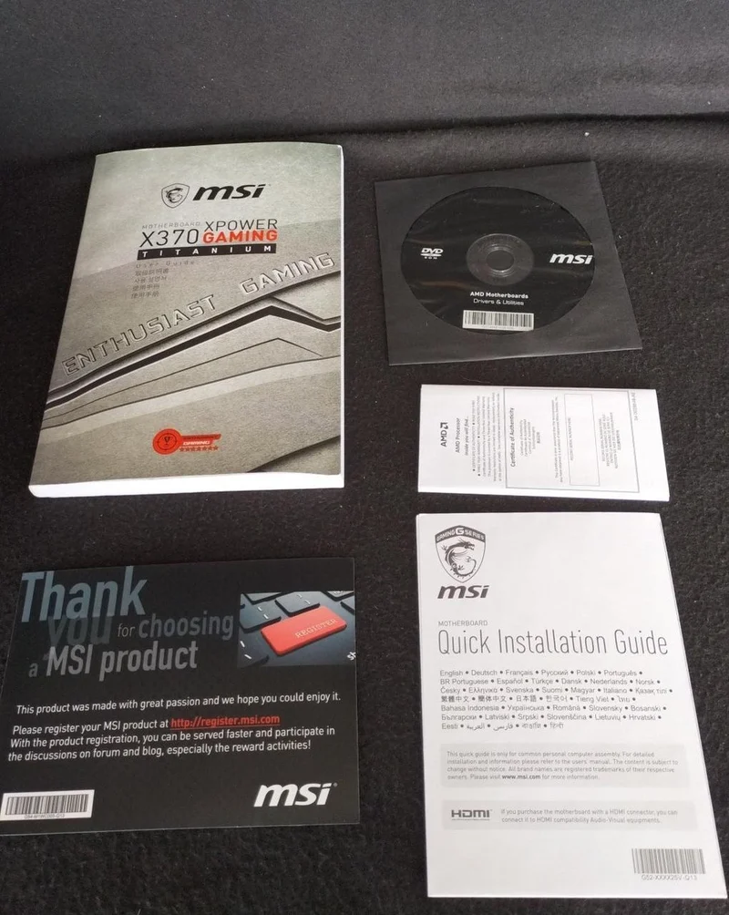 [À DÉCHETER] Carte mère MSI X370 XPOWER GAMING TITANIUM