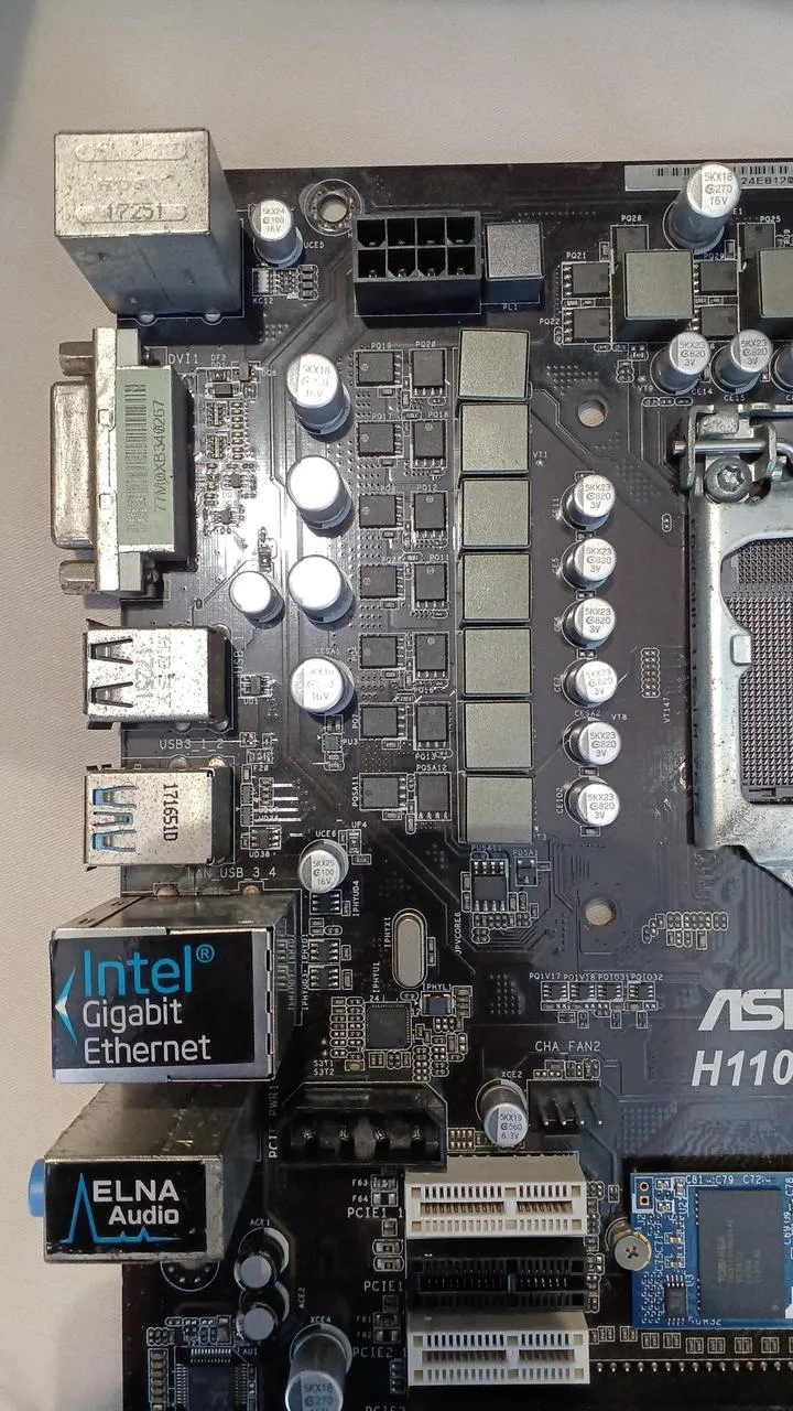 [À DÉCHETER] Carte mère ASROCK : H110 PRO BTC