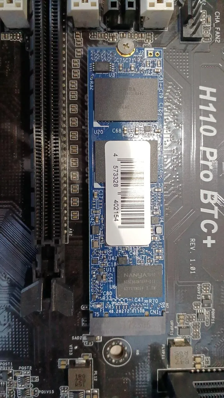 [À DÉCHETER] Carte mère ASROCK : H110 PRO BTC