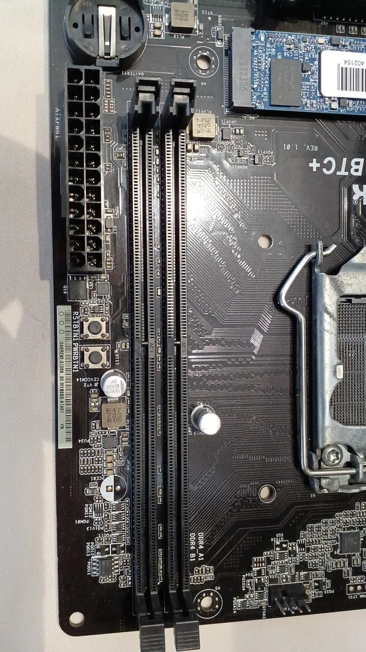 [À DÉCHETER] Carte mère ASROCK : H110 PRO BTC