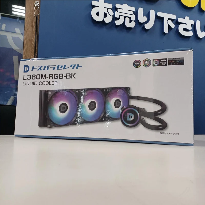 Refroidisseur de processeur Dospara L360M-RGB-BK