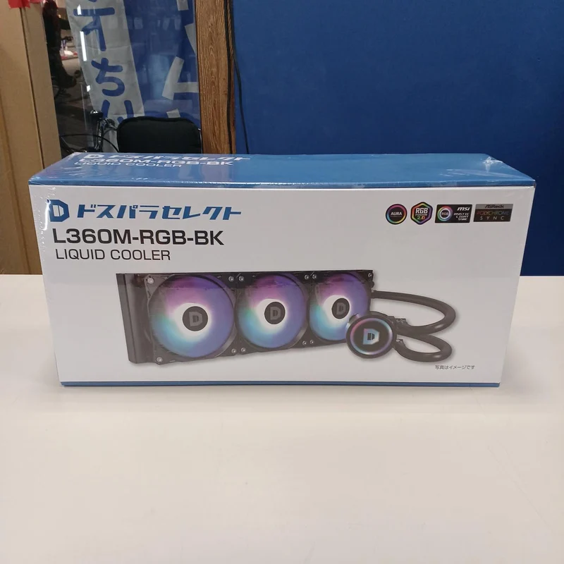 Refroidisseur de processeur Dospara L360M-RGB-BK