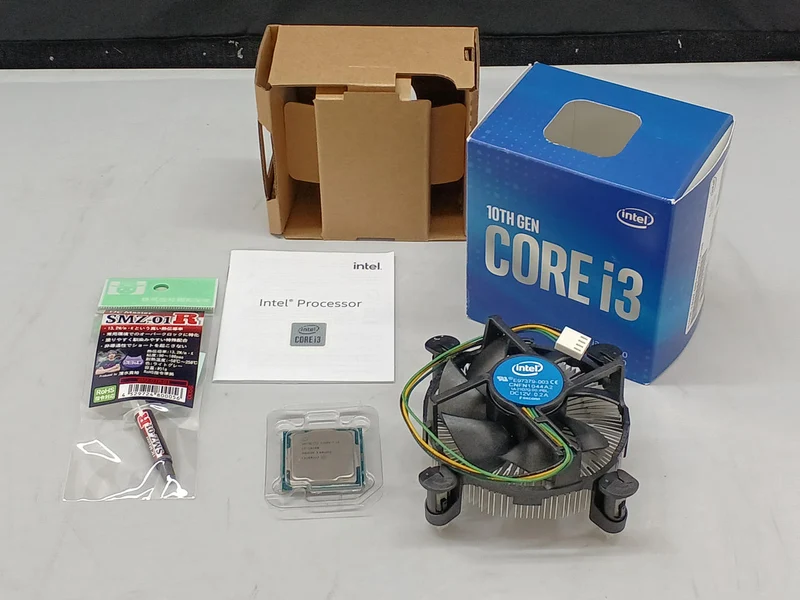 Kit de composants PC ASUS/Intel à monter soi-même avec processeur Core i3-10100/H410M-A