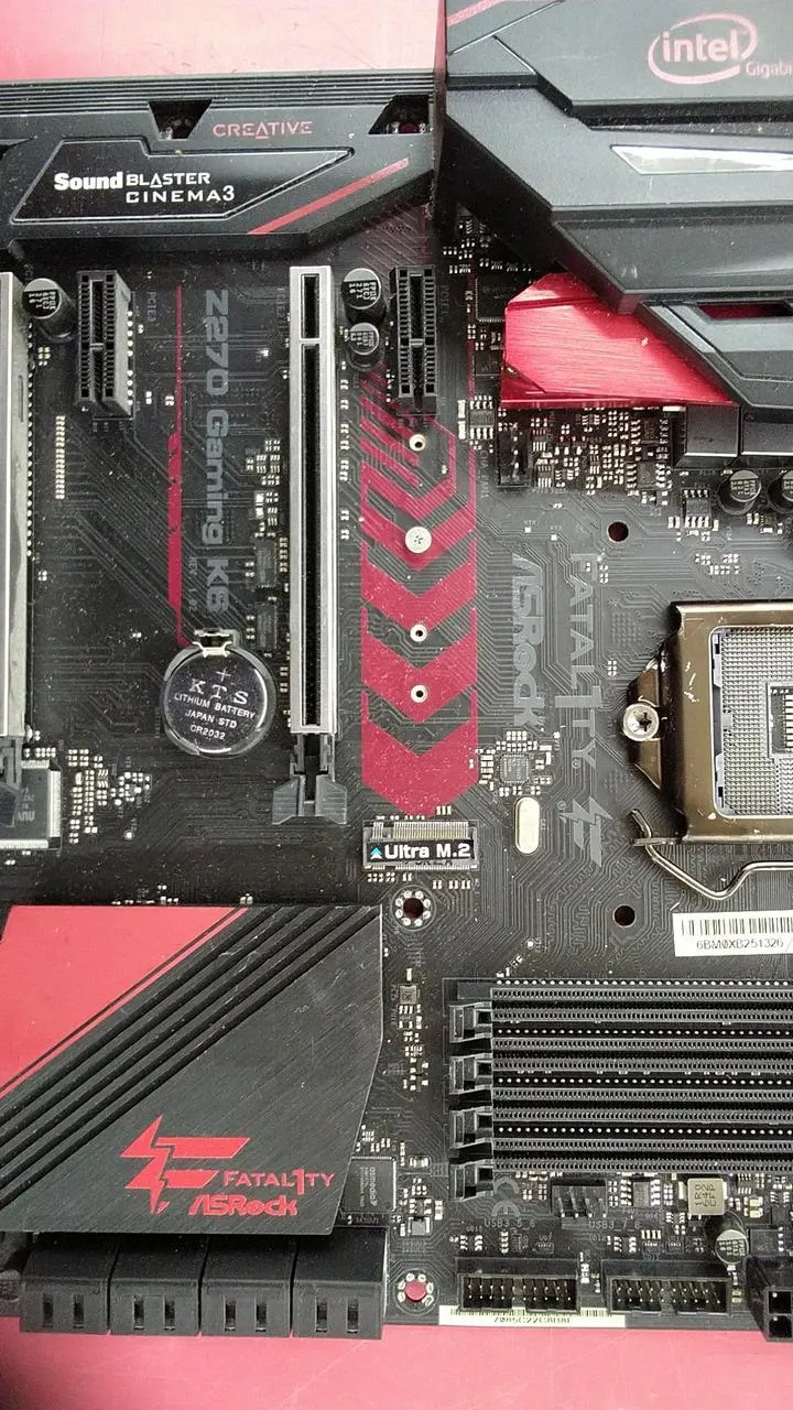 [À DÉCHETER] Carte mère ASROCK Z270 GAMING K6