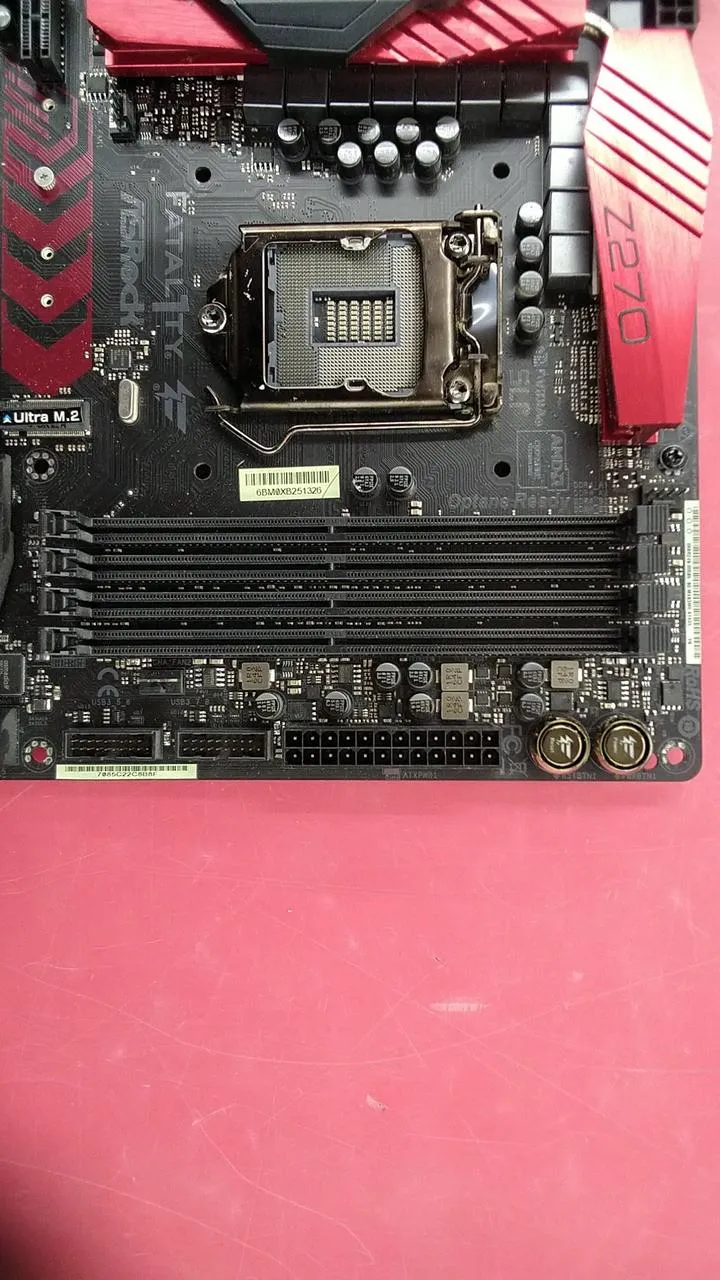[À DÉCHETER] Carte mère ASROCK Z270 GAMING K6