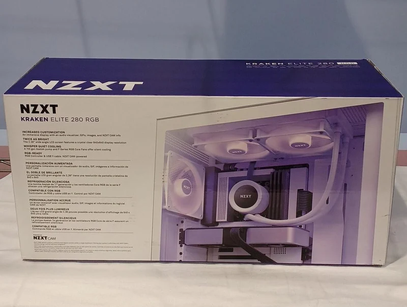 [À DÉCHETER] Refroidisseur liquide NZXT KRAKEN ELITE 280 RGB