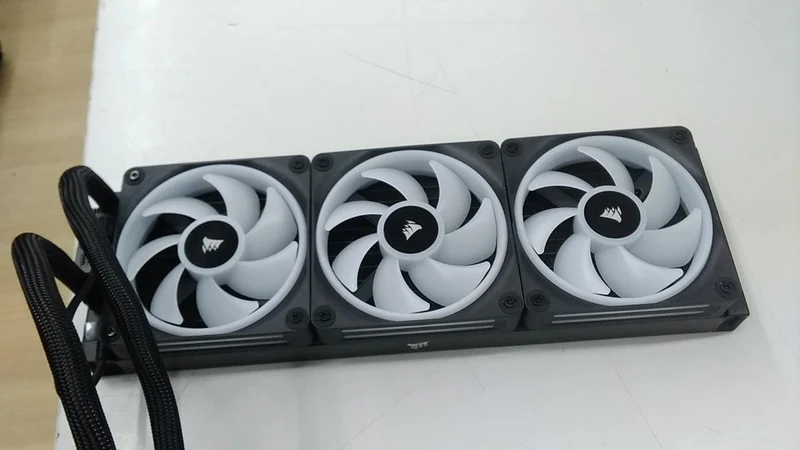 Refroidisseur liquide simple pour processeur CORSAIR ICUE LINK H150I avec écran LCD