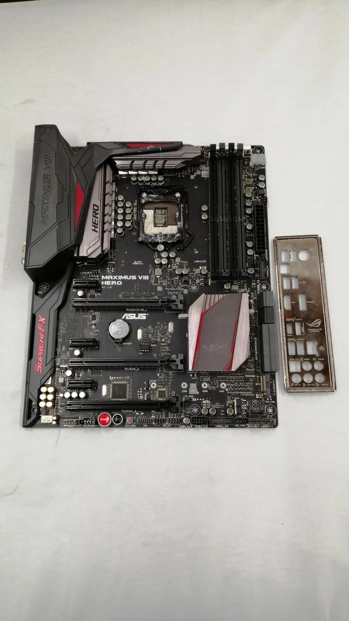 [À DÉCHETER] Carte mère ASUS Z170 ATX MAXIMUS VIII HERO