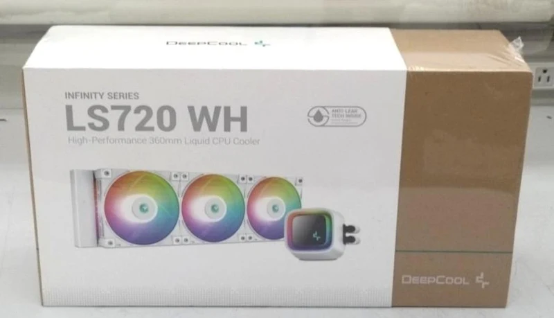 DEEPCOOL [Non ouvert] Refroidisseur de processeur à eau LS720 WH