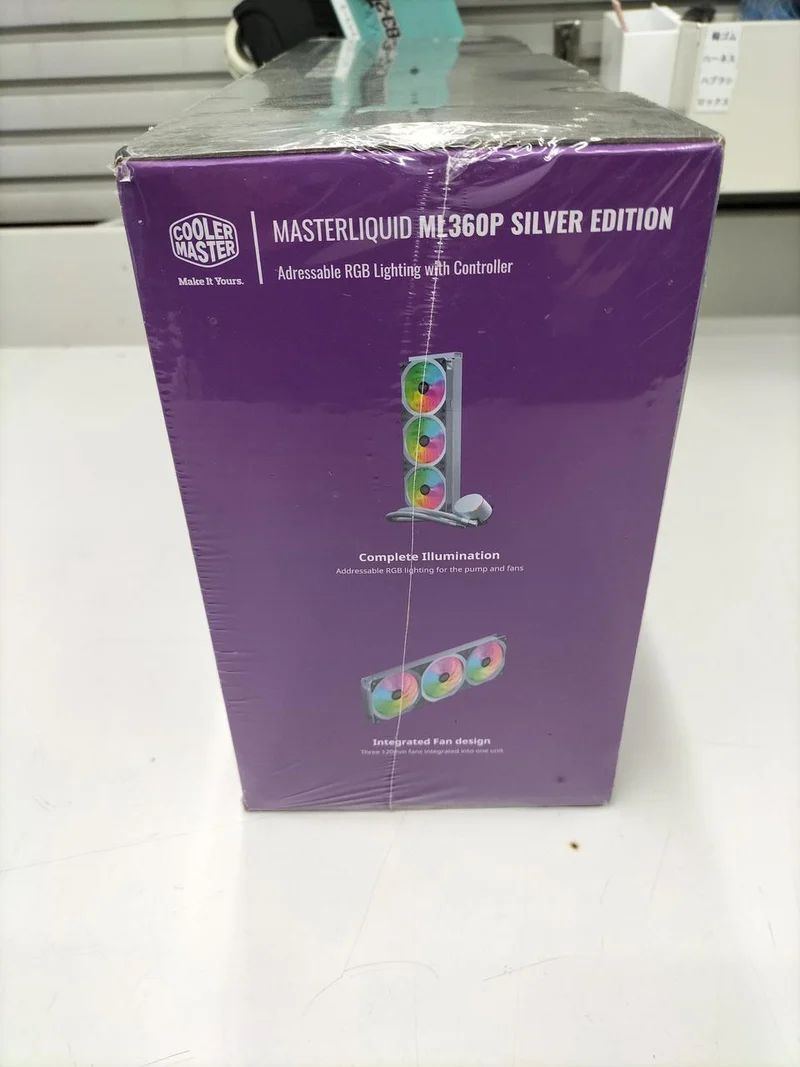 Refroidisseur de processeur à eau simple COOLER MASTER MASTERLIQUID ML360P SILVER EDI