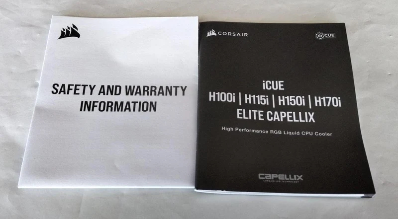 [À DÉCHETER] Refroidisseur liquide de refroidissement CORSAIR ICUE H170I ELITE CAPELLIX