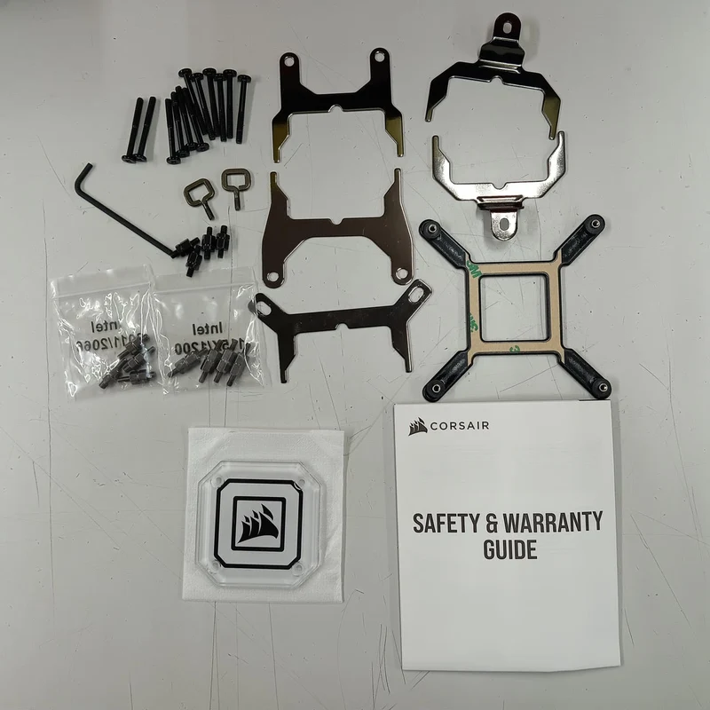 [À DÉCHETER] Refroidisseur de processeur CORSAIR ICUE H170I ELITE CAPELLIX