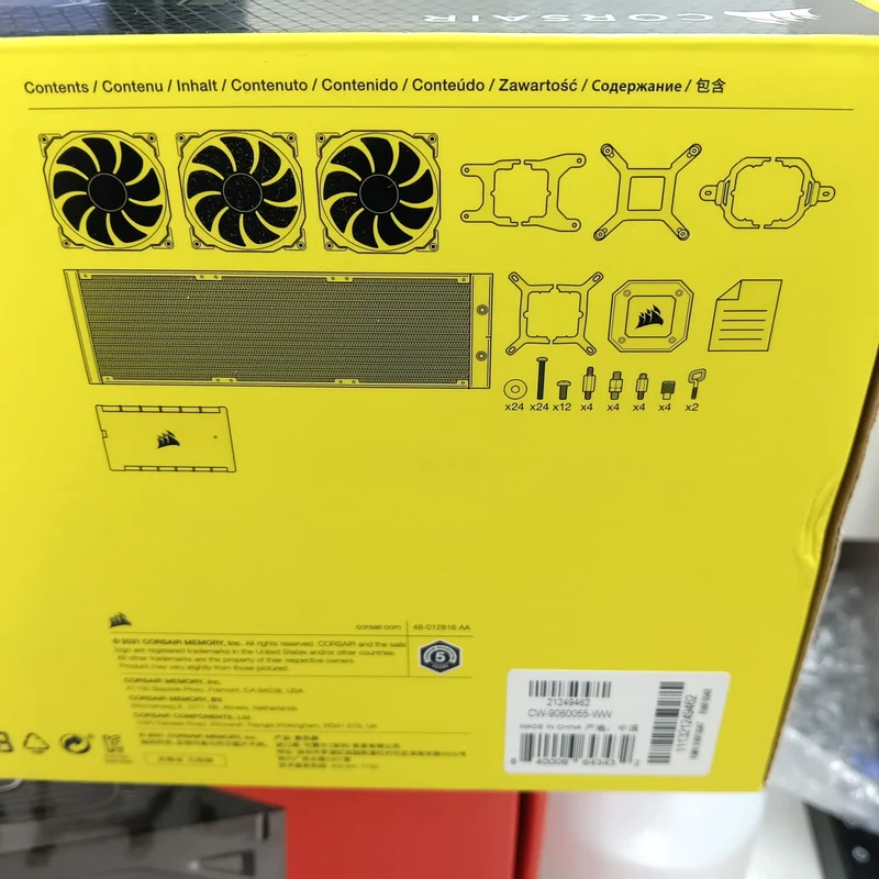 [À DÉCHETER] Refroidisseur de processeur CORSAIR ICUE H170I ELITE CAPELLIX