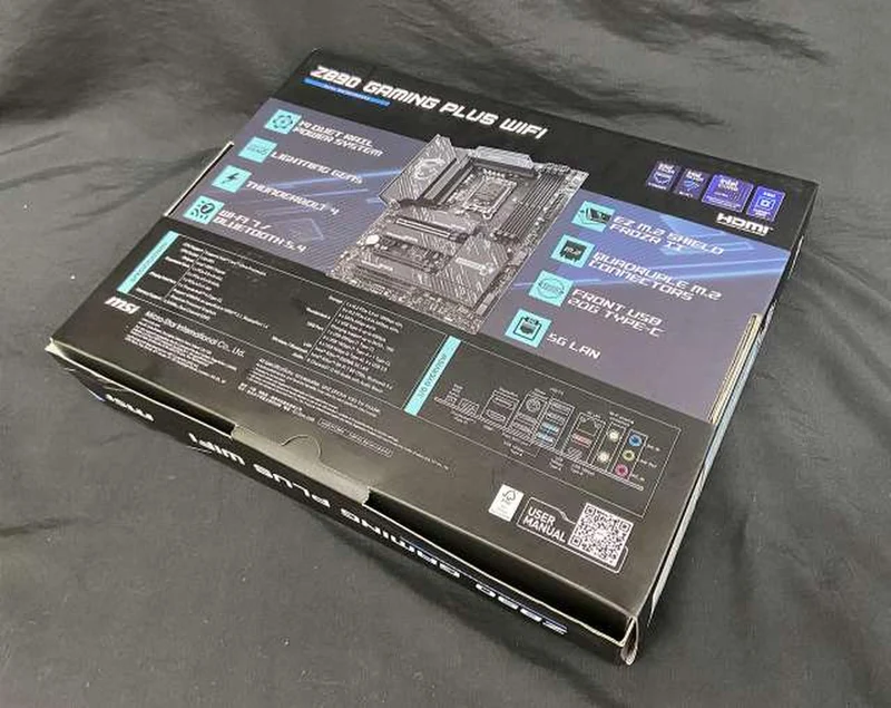 Carte mère MSI Z890 GAMING PLUS WIFI [Équipée du chipset Z890]