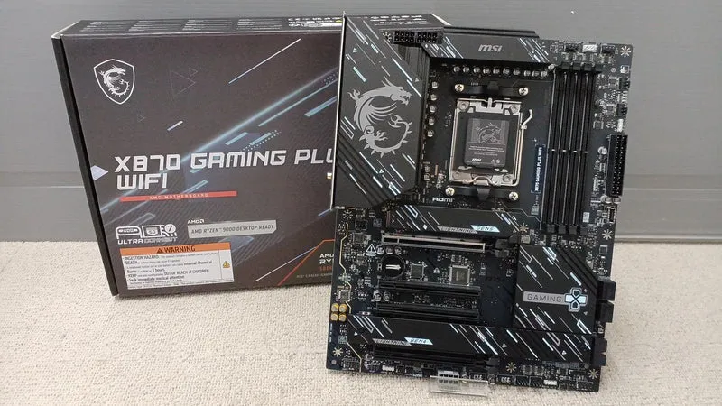 Carte mère MSI : X870 GAMING PLUS WIFI