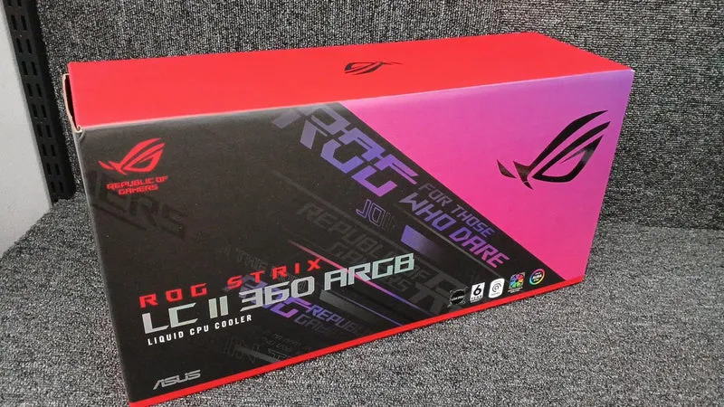 Pièces de refroidissement par eau ASUS LCII 360 ARGB