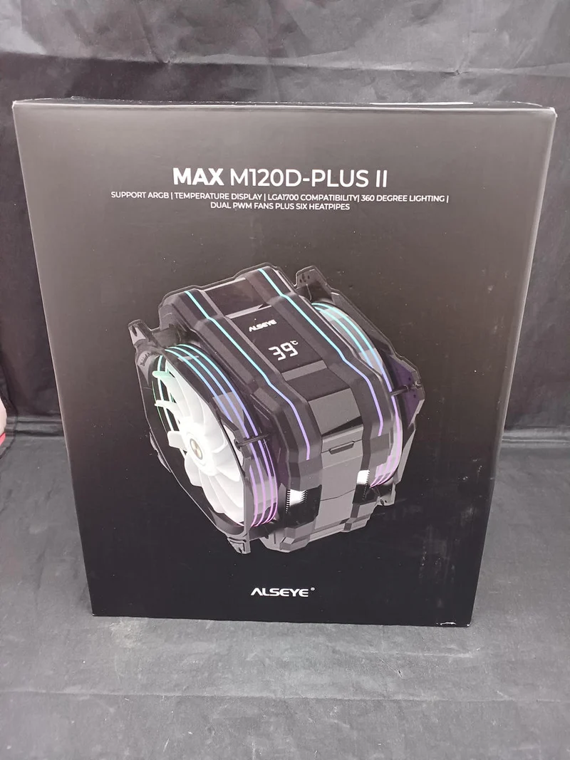 [À DÉCHETER] Refroidisseur de processeur ALSEYE MAX M120D-PLUS II