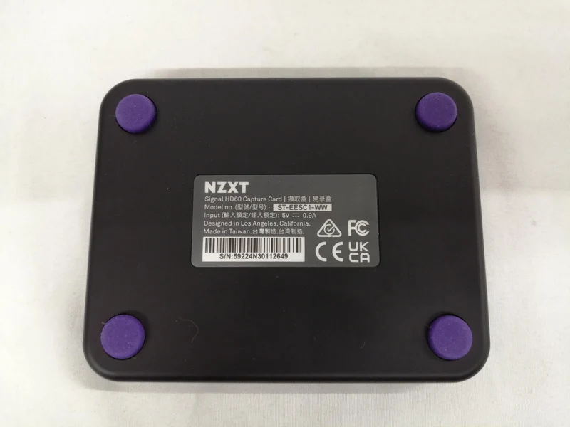 Boîtier d'acquisition vidéo NZXT ST-EESC1-WW