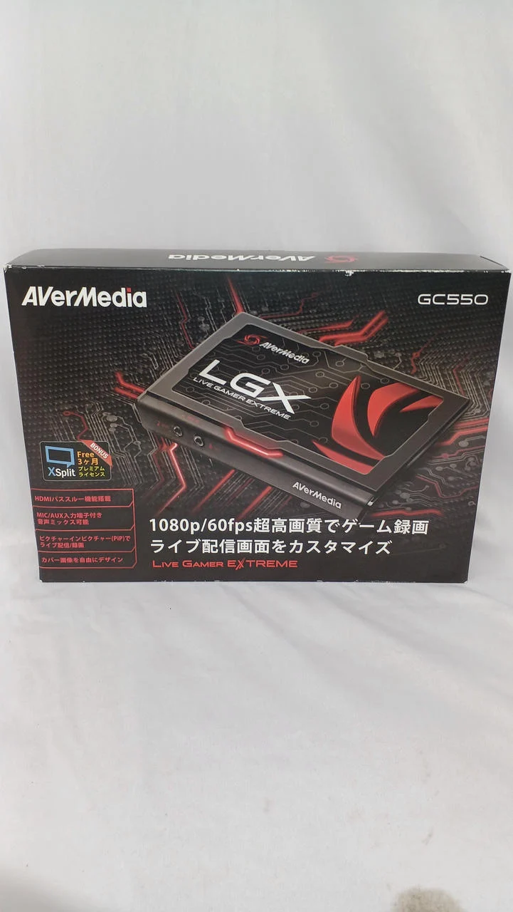 Carte d'acquisition AVERMEDIA GC550