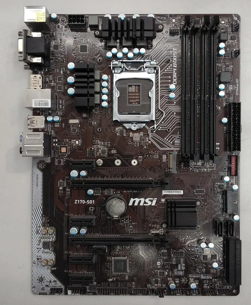 [À DÉCHETER] Carte mère MSI Z170-S01