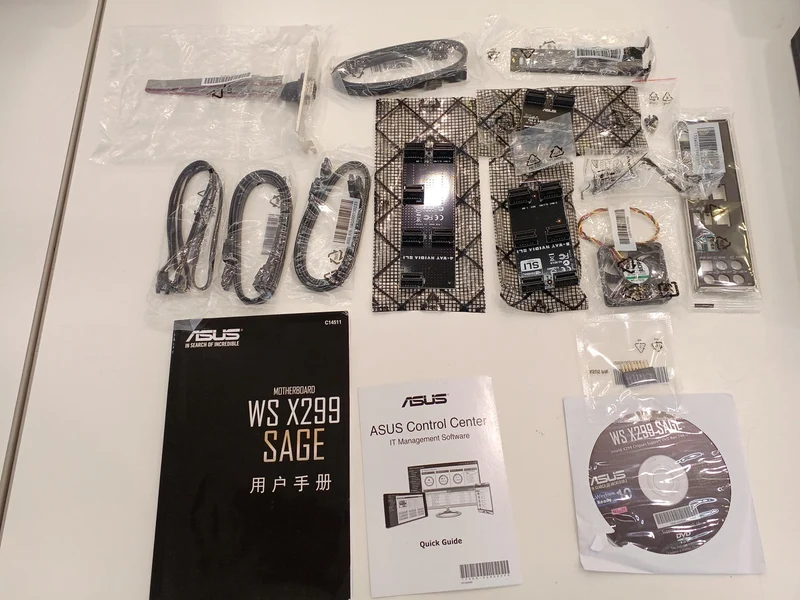 Carte mère ASUS compatible Intel WS X299 SAGE