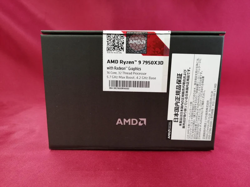 Processeur AMD Ryzen 9 7950 X3D