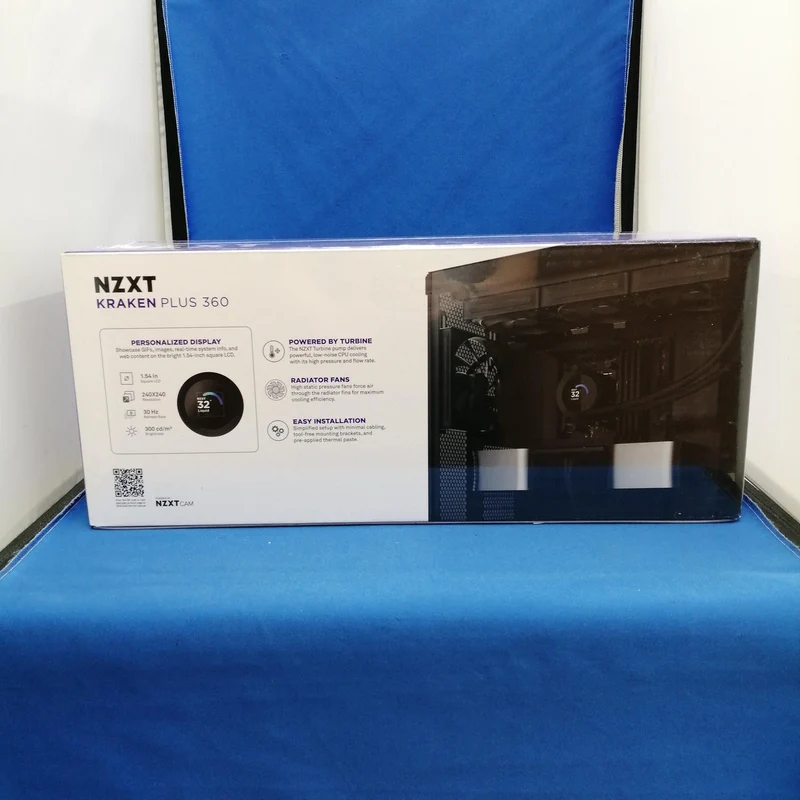 Refroidisseur de processeur NZXT simple à refroidissement liquide / KRAKEN PLUS 360