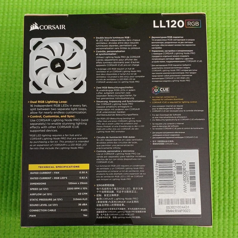 Ventilateur de boîtier CORSAIR CO-9050091-WW