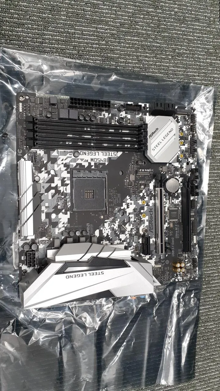 Carte mère ASROCK B450M STEEL LEGEND compatible AMD