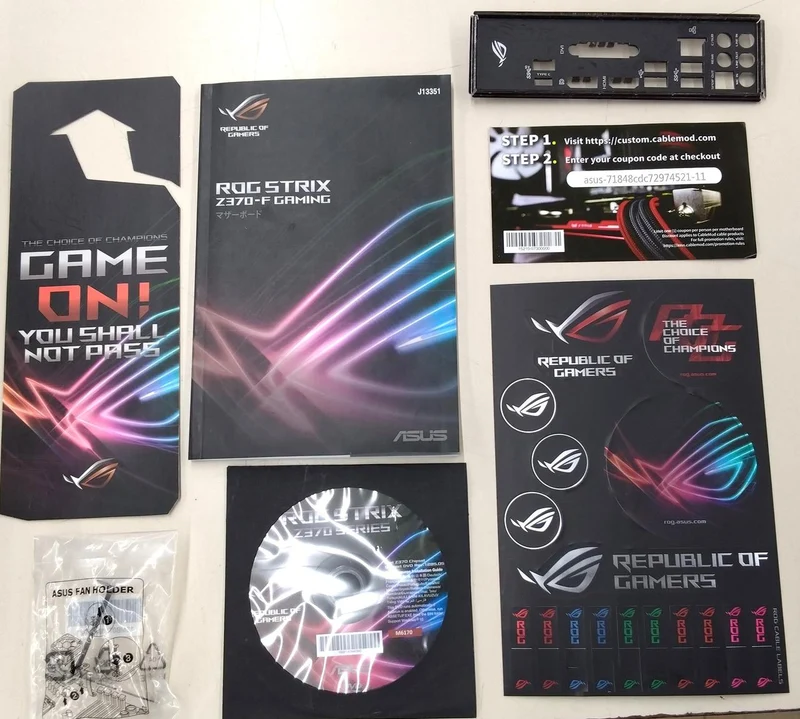 Carte mère ASUS ROG STRIX Z370-F GAMING