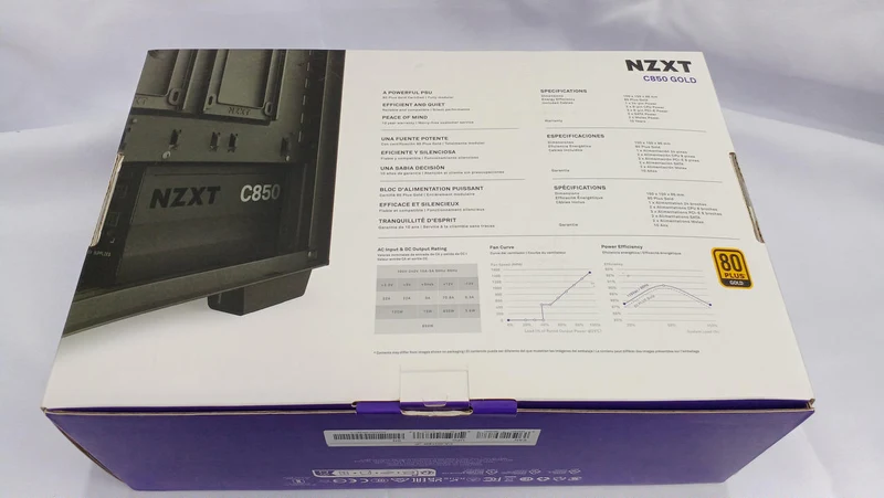 Alimentation NZXT : C850 GOLD