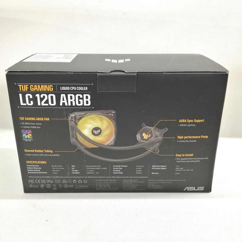 Refroidisseur de processeur ASUS LC120ARGB