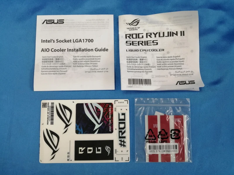 Refroidisseur de processeur à refroidissement liquide ASUS ROG RYUJIN II 240