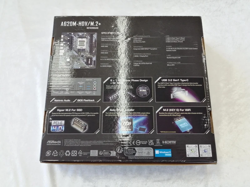 Carte mère ASROCK A620M-HDV/M.2+