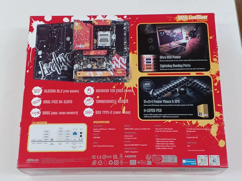 Carte mère ASROCK B650 LIVEMIXER