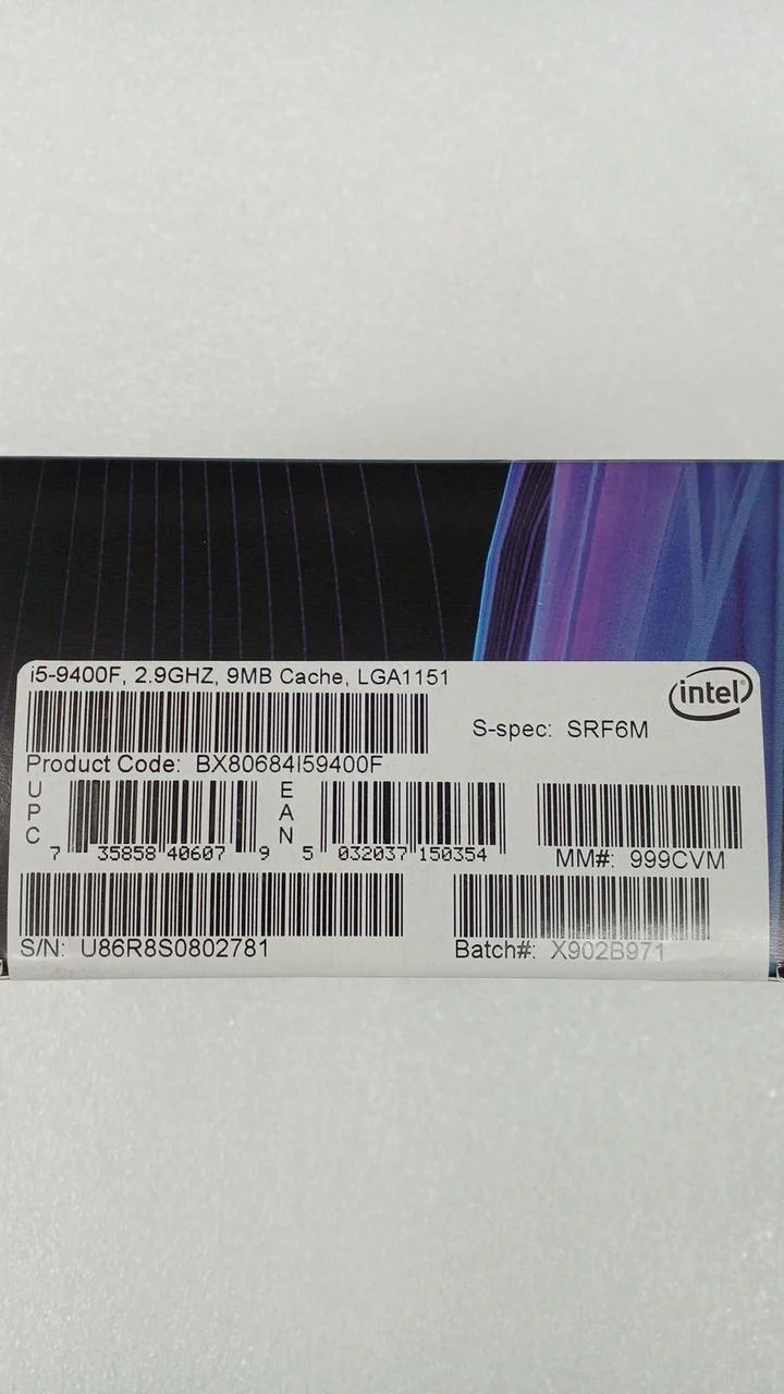 Processeur Intel Core i5-9400F
